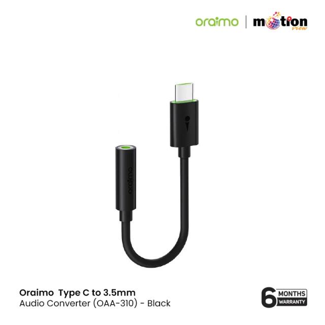 Oraimo Type C to 3.5mm Audio Converter (OAA-310)