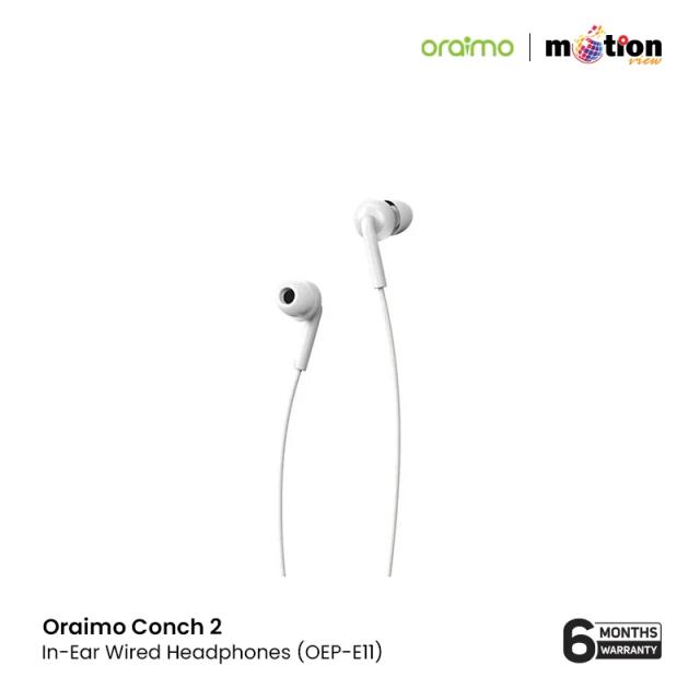 Oraimo Conch 2 In-Ear Wired Headphones (OEP-E11) 