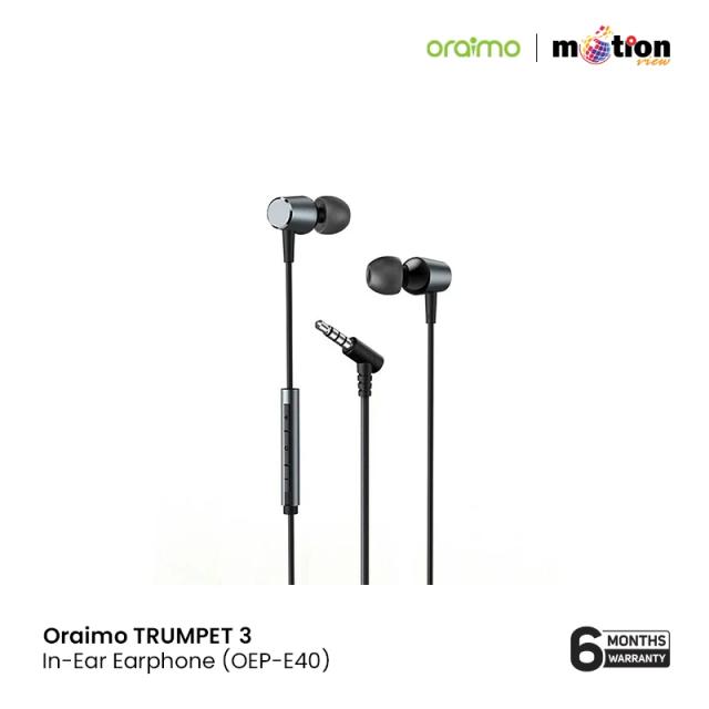 Oraimo TRUMPET 3 In-Ear Earphone