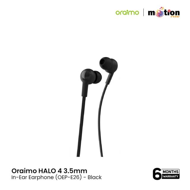 Oraimo HALO 4 3.5mm In-Ear Earphone (OEP-E26)