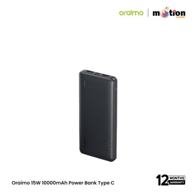 Oraimo 15W 10000mAh Power Bank Type C (OPB-1100)