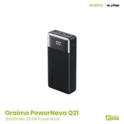 oraimo PowerNova Q21 20000mAh 22.5W Power Bank