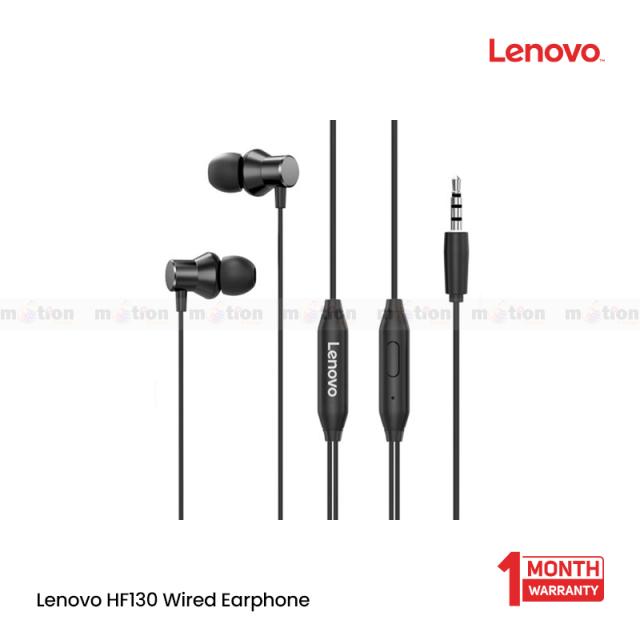 Lenovo HF130 Wired In Ear Headphones