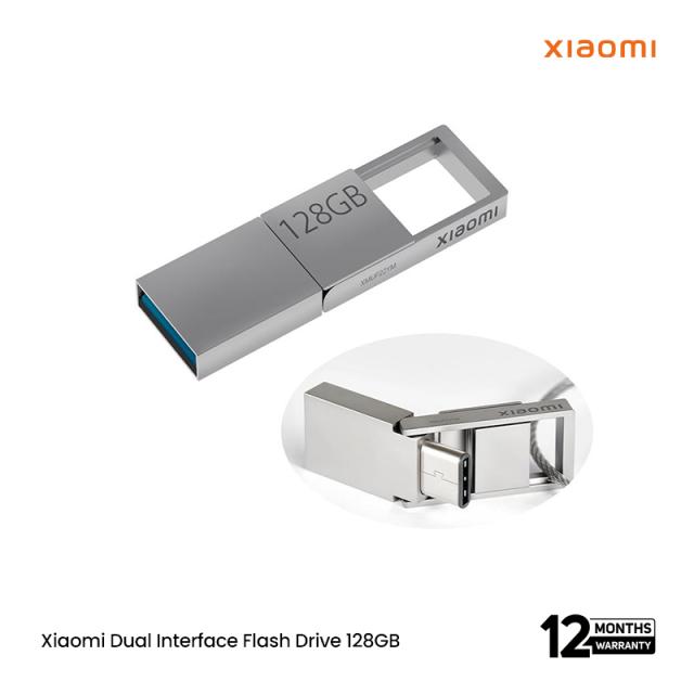 Xiaomi Dual Interface Flash Drive 128G Portable USB 3.2  Type-C