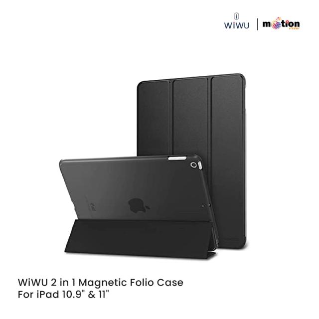 WiWU 2 in 1 Magnetic Folio Case For iPad