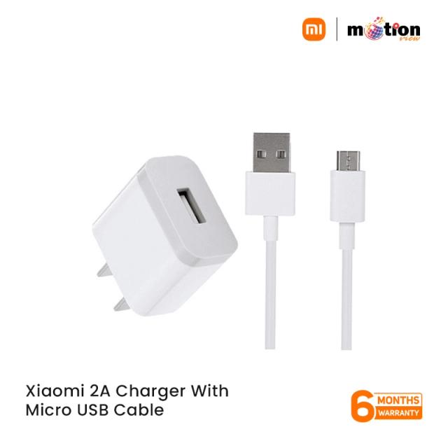 Xiaomi 2A Charger With  Micro USB Cable