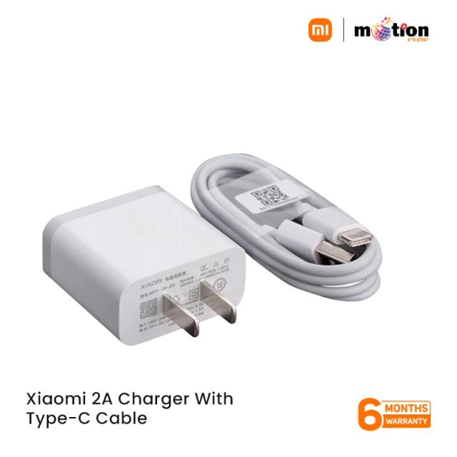 Xiaomi 2A Charger With  Type-C Cable