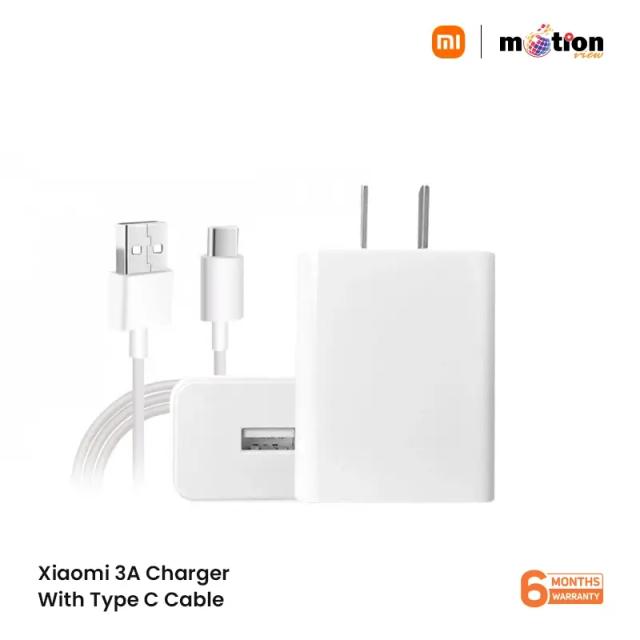 Xiaomi 3A Charger With Type C Cable