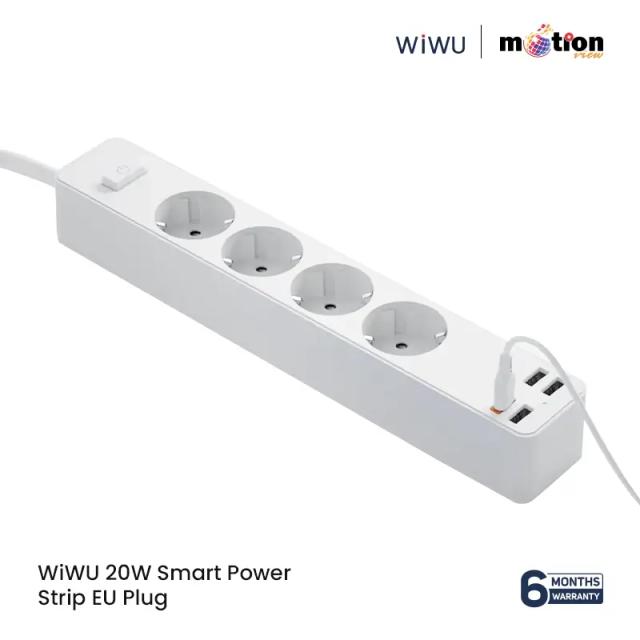 WiWU 20W Smart Power Strip EU Plug