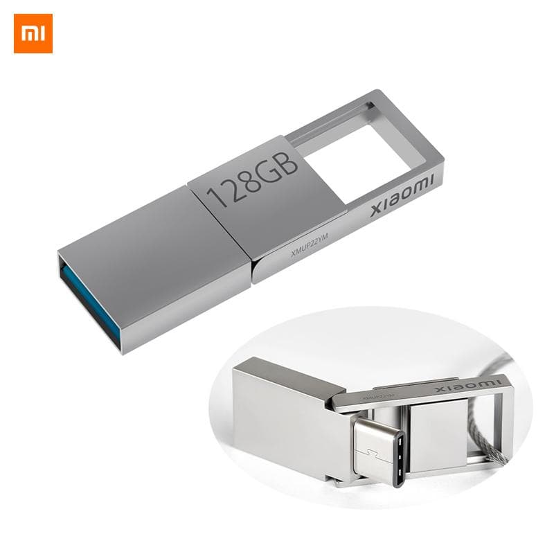 Xiaomi Dual Interface Flash Drive 128G Portable USB 3.2 Type-C