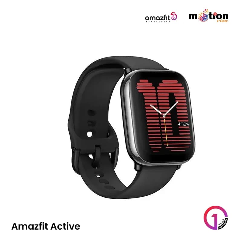 Amazfit Active Calling Smart Watch black