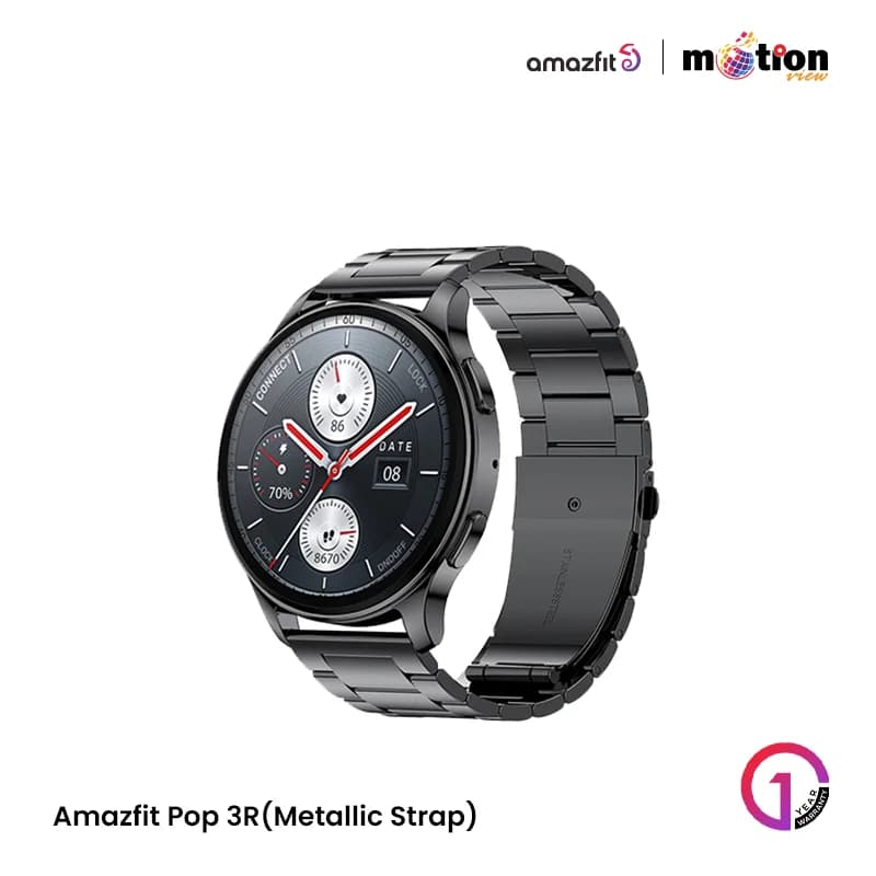 Amazfit Pop 3R Smart Watch black