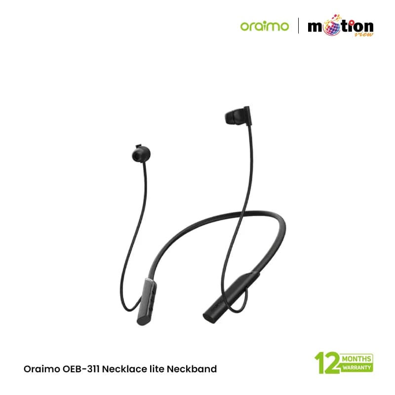 Oraimo Necklace lite ENC with Vibration Wireless Neckband