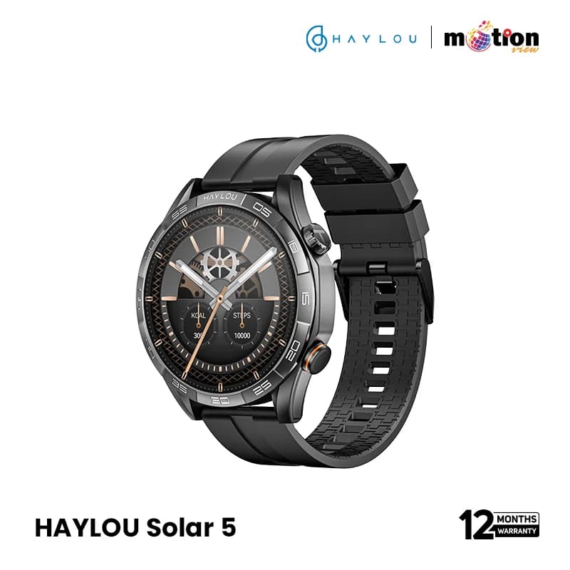 Haylou Solar 5 BT Calling Smartwatch black