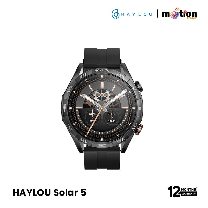 Haylou Solar 5 BT Calling Smartwatch black