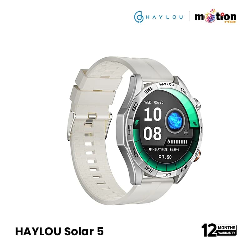Haylou Solar 5 BT Calling Smartwatch silver
