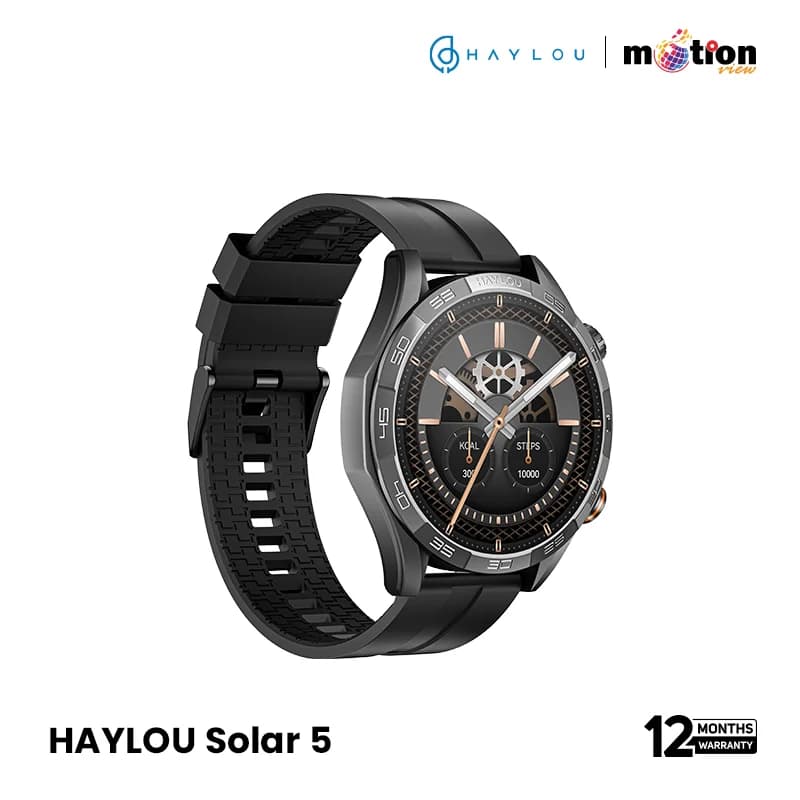Haylou Solar 5 BT Calling Smartwatch black