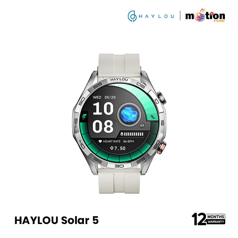 Haylou Solar 5 BT Calling Smartwatch silver