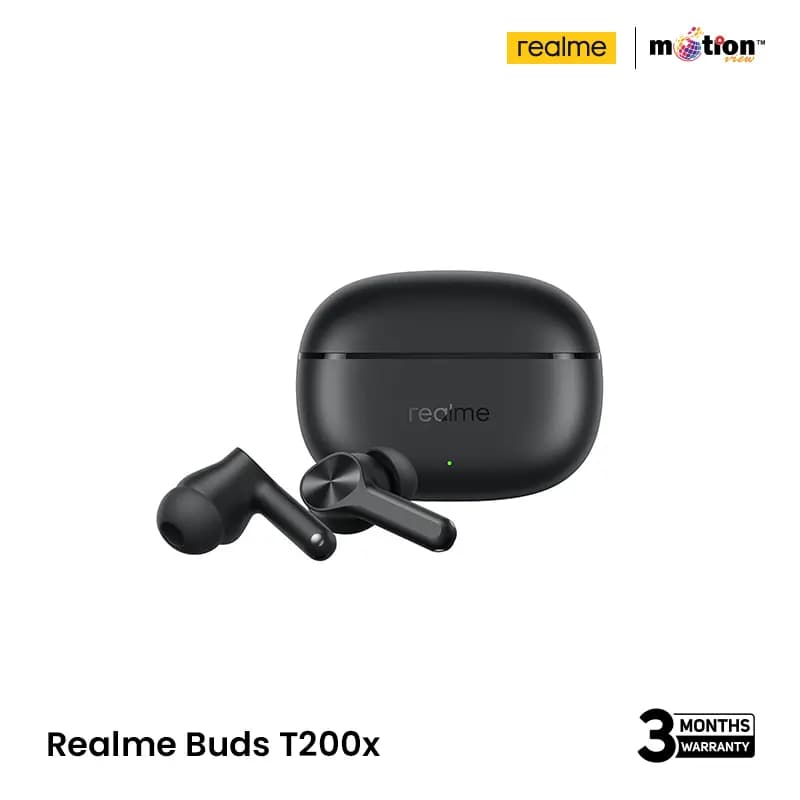 Realme T200x TWS Black