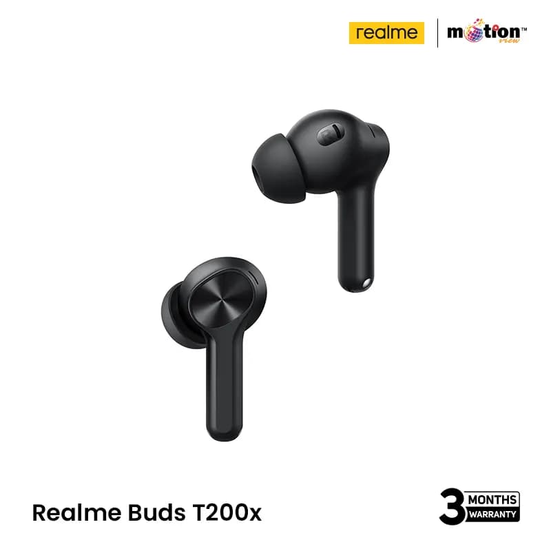 Realme T200x TWS Black
