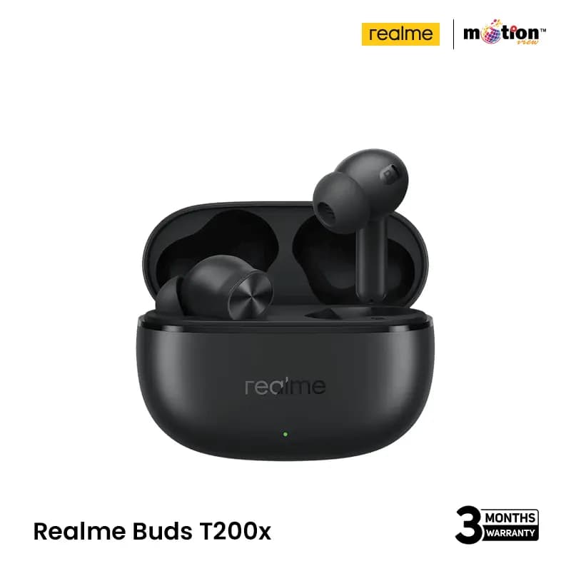 Realme T200x TWS Black