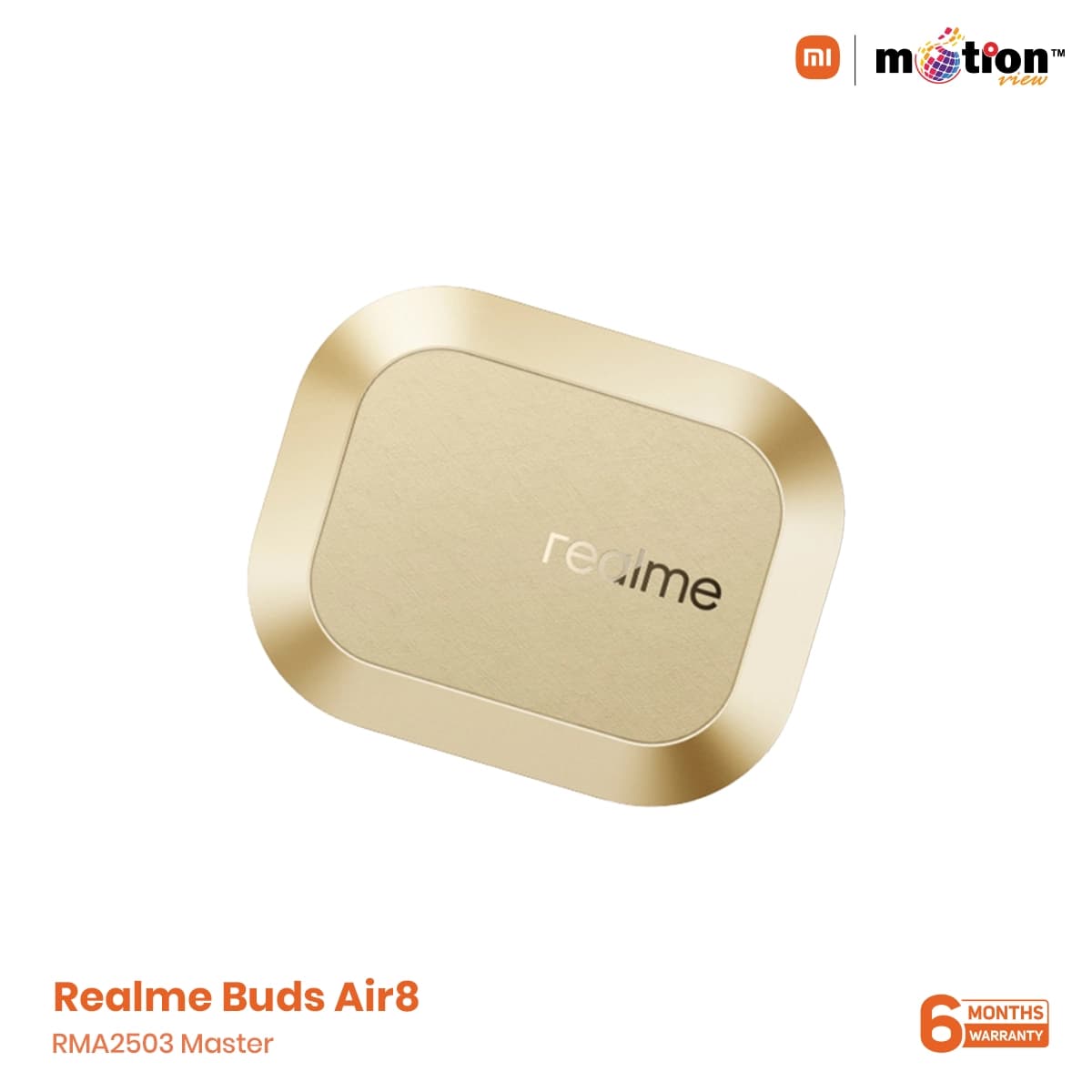 realme buds air8 gold